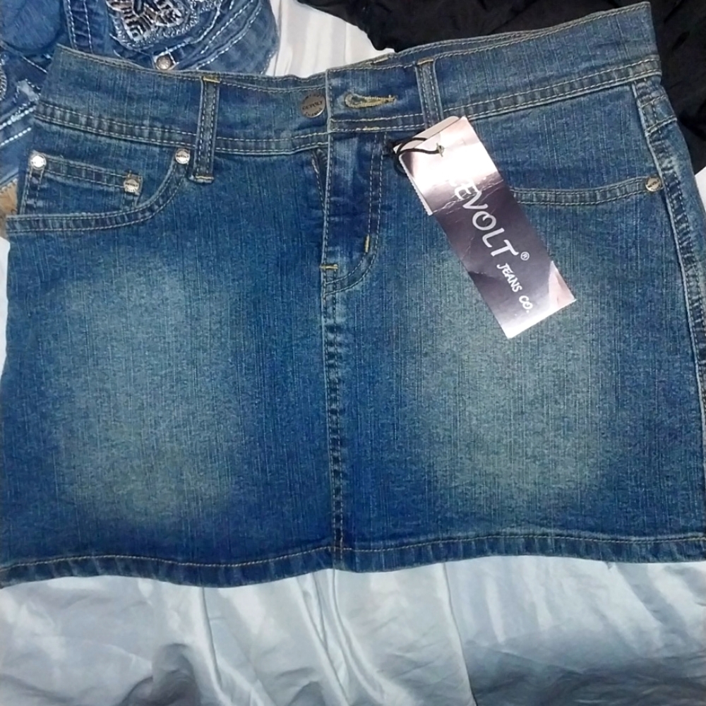 Jean skirt
